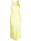 Forte Forte Star-jacquard Satin Midi Dress