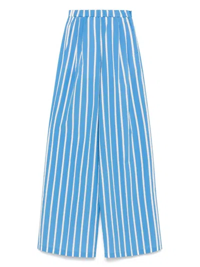 Forte Forte F47m.5077 Woven Pants In Blue