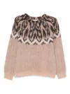 Forte Forte Fairisle Pattern Sweater In Multi