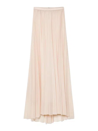 Forte Forte Nude Skirt In Pink