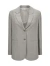 Forte Forte Oversized Linen And Cotton Blazer