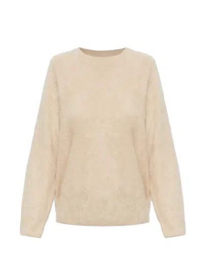 Forte Forte Fine-knit Cashmere Sweater In Neutral