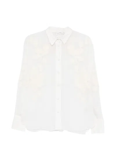 Forte Forte Floral Blouse In White