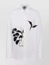 Forte Forte Floral Embroidered Cotton Shirt With Relaxed Fit