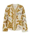 Forte Forte Floral Dragonflies Embroidered Jacket In Multi