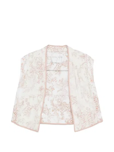 Forte Forte Floral-pattern Gilet In White