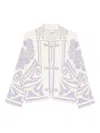 Forte Forte Floral Pattern Jacket In Multi