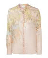 Forte Forte Floral-pattern Semi-sheer Blouse