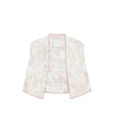 Forte Forte Floral-pattern Gilet In White