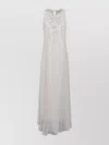 Forte Forte En Fleur Embroidery Popline And Georgette Dress