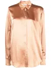 Forte Forte Fluid Long-sleeve Shirt In Neutrals