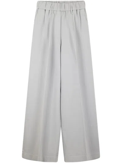 FORTE FORTE FLUID SILHOUETTE REGULAR WAIST TROUSERS