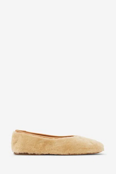 Forte Forte Forte_forte Ballet Flats In Sand