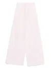 Forte Forte Forte_forte Bci Cotton Popline Essential Flared Pants In White