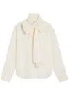 Forte Forte Forte_forte Bow-detail Taffeta Shirt In White