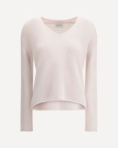 FORTE FORTE FORTE_FORTE CASHMERE AND WOOL V-NECK SWEATER