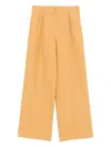 Shop Forte Forte Forte_forte Chic Linen Canvas Darted Pants