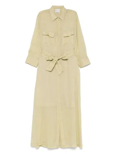 FORTE FORTE FORTE_FORTE CHIC RAMI` MUSLIN CHEMISIER DRESS CLOTHING