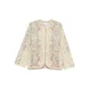 Forte Forte Snakeskin-patterned Cardigan In Brown