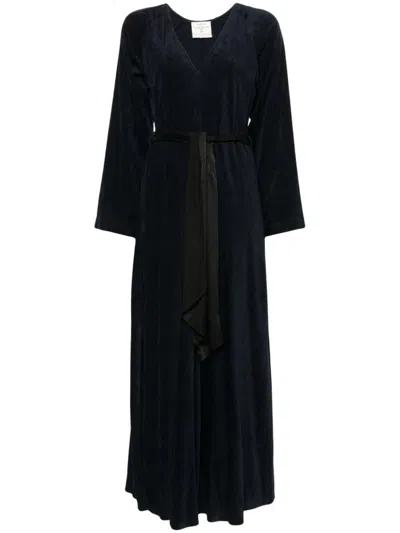 Forte Forte Forte_forte Corduroy Long Dress In Blue