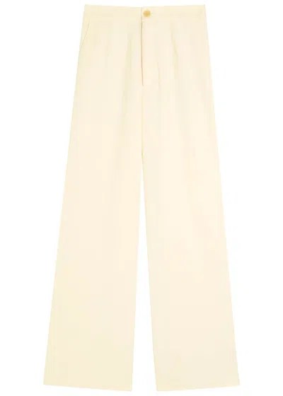 Forte Forte Forte_forte Cotton-blend Trousers In Neutral