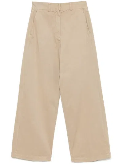 FORTE FORTE FORTE_FORTE COTTON HIGH-WAISTED TROUSERS