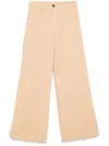 Forte Forte Forte_forte Cotton Wide-leg Trousers In Brown