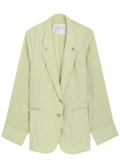 Forte Forte Forte_forte Crinkled Satin Blazer