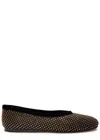 Forte Forte Forte_forte Crystal-embellished Satin Ballet Flats In Black