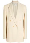 Forte Forte Forte_forte Double-breasted Wool-blend Blazer In Neutral