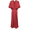 Forte Forte Women Silk Long Dress In Red