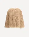 Forte Forte Faux Fur Mongolia Eco Jacket In Pink
