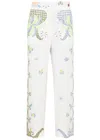 FORTE FORTE FORTE_FORTE EDEN EMBROIDERED LINEN TROUSERS