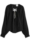 Forte Forte Forte_forte Embroidered Blouse In Black