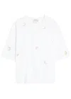 Forte Forte Dragonfly Embellished T-shirt In White