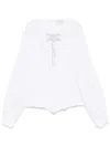 Forte Forte Pearl Suite Bohemian White Shirt In White