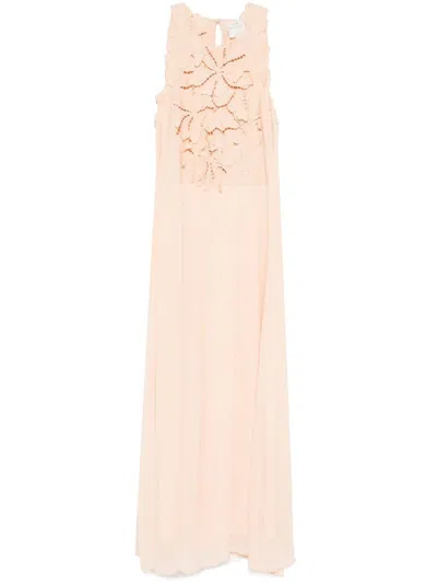 FORTE FORTE FORTE_FORTE EMBROIDERED COTTON DRESS