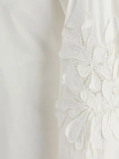 Forte Forte Forte_forte Embroidered Cotton Shirt In White