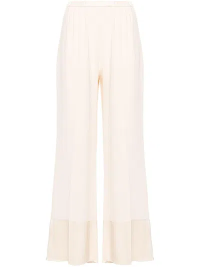 Forte Forte Forte_forte Envers Satin Flared Pants Clothing