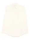 Forte Forte Essential Heavy Stretch Silk Satin Shirt In White