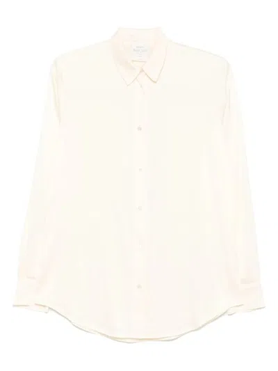 FORTE FORTE FORTE_FORTE ESSENTIAL HEAVY STRETCH SILK SATIN SHIRT CLOTHING