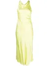 Forte Forte Star-jacquard Satin Midi Dress