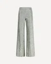 Forte Forte Forte_forte Flared Trousers In Fil Coupé "en Rêve" In Green