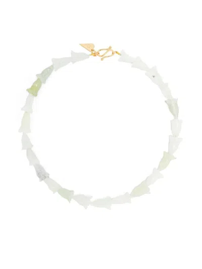 FORTE FORTE FORTE_FORTE FLOWER AND HARD STONES NECKLACE ACCESSORIES