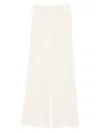 Forte Forte Wide-leg Trousers In Neutral
