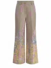 Forte Forte Trousers  Heaven Made Of Jacquard Fabric In Rosa