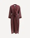 Forte Forte Forte_forte Fringed Long Robe In Brown