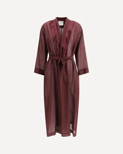 Forte Forte Forte_forte Fringed Long Robe