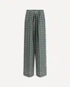 Forte Forte Printed Ecoviscose Satin Relaxed Palazzo Pants