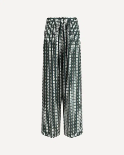 FORTE FORTE FORTE_FORTE GEOMETRIC PRINT PANTS